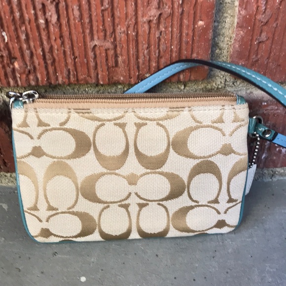 Coach Signature Wristlet - Picture 6 of 7